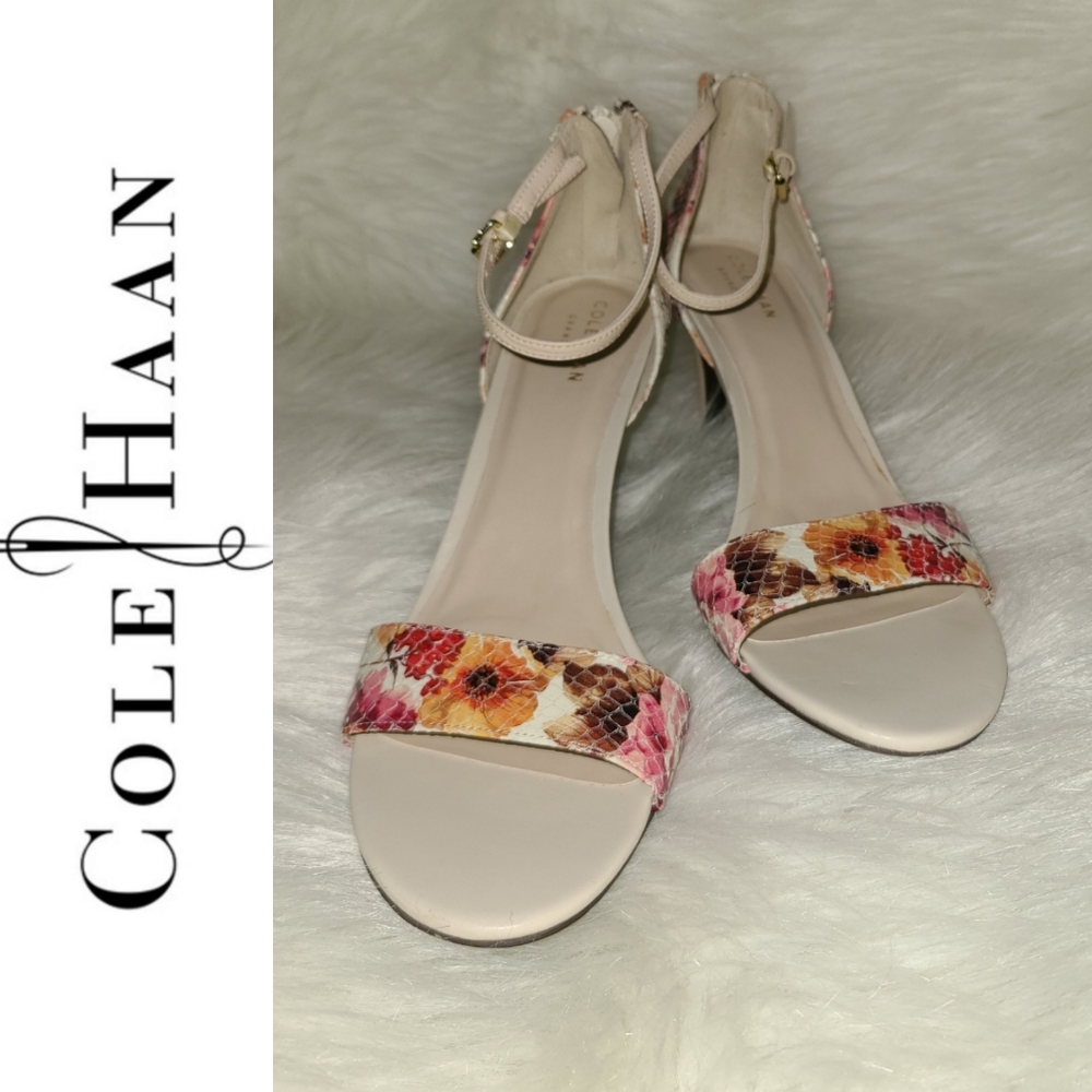 Cole Haan Hellen Sandle Heels Grand Os Size 7.5